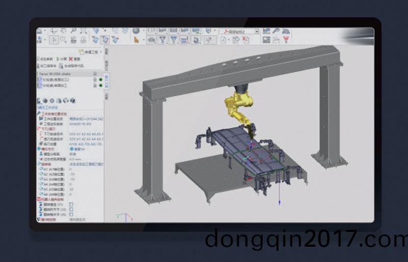 三維機器人激光切割機,三(san)維激光切(qie)割機,3D激光切割機(ji),離(li)線編程輭件