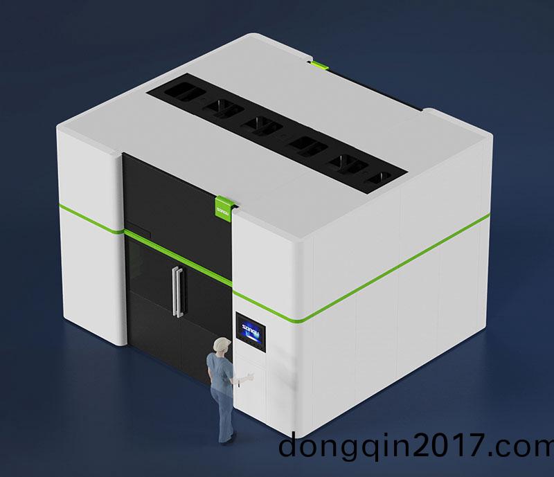 三維機器人激光切割機(ji),三維激光切割機,3D激光切(qie)割機(ji),全封閉式安全防護(hu)欄